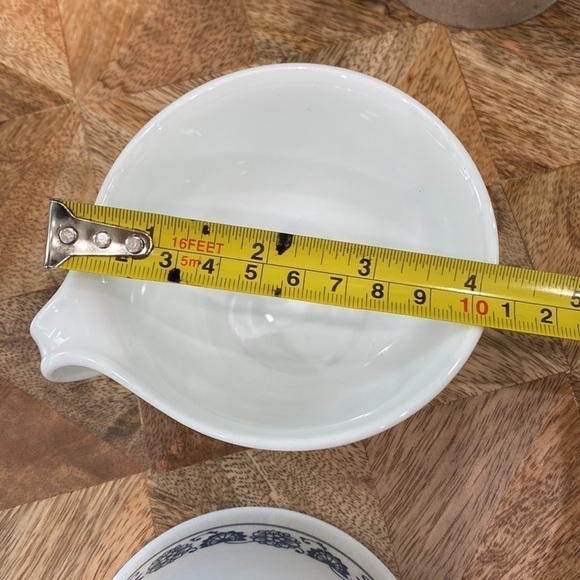 Vintage Corelle by Corning Blue Tea Cups, Set of 2 - Picture 9 of 10